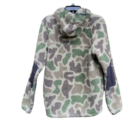 {VGUC} [The North Face] {Camo} [Campshire Sherpa Fleece Hoodie Men’s]{Small} - Picture 3 of 6